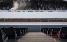 The settings at Snow Polo World Cup in St. Moritz 