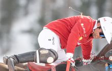 Nacho Gonzalez played for Team St. Moritz at Snow Polo and gave his very best as model for Der Rote Drache Fotografie 